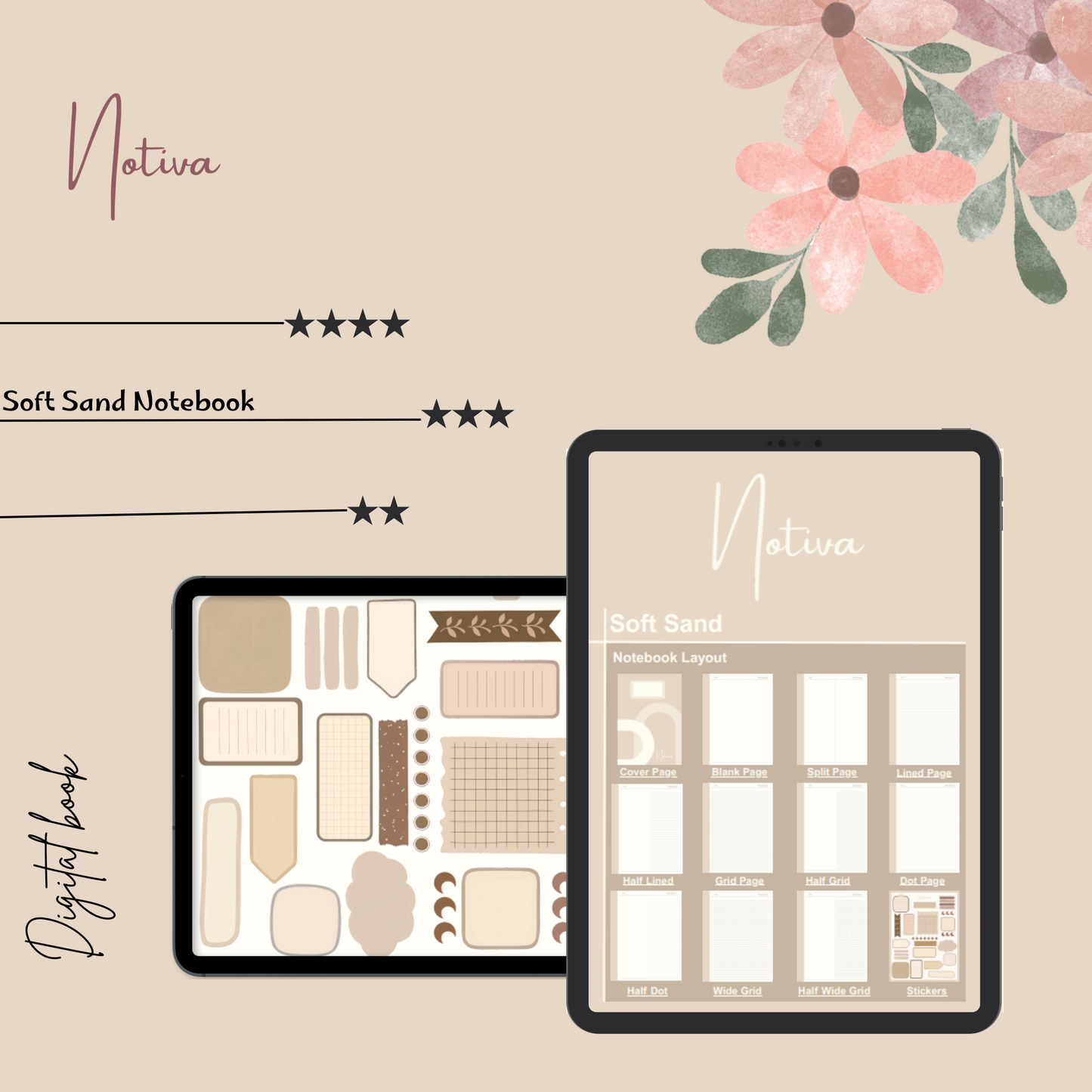 Soft Sand Notebook