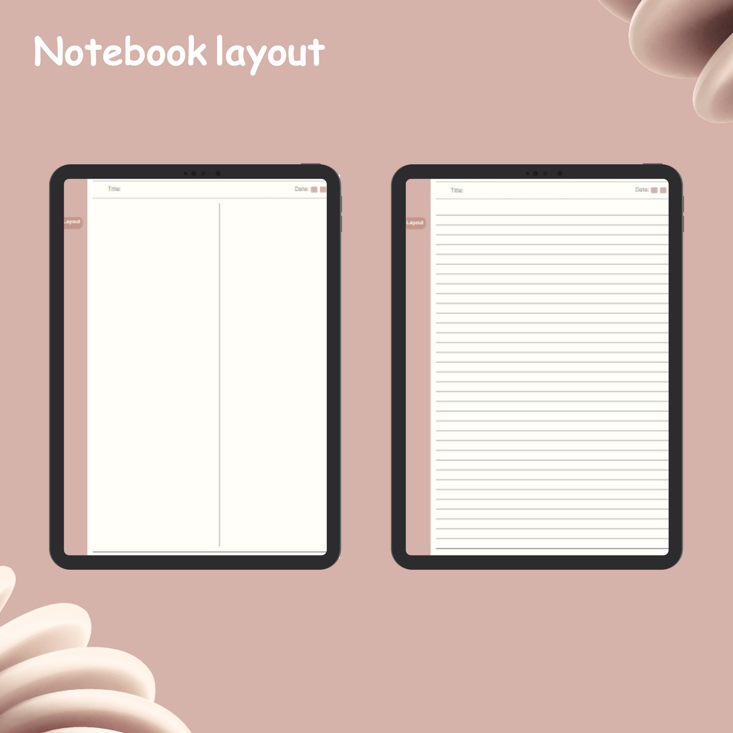 Muted Rosewood Notebook