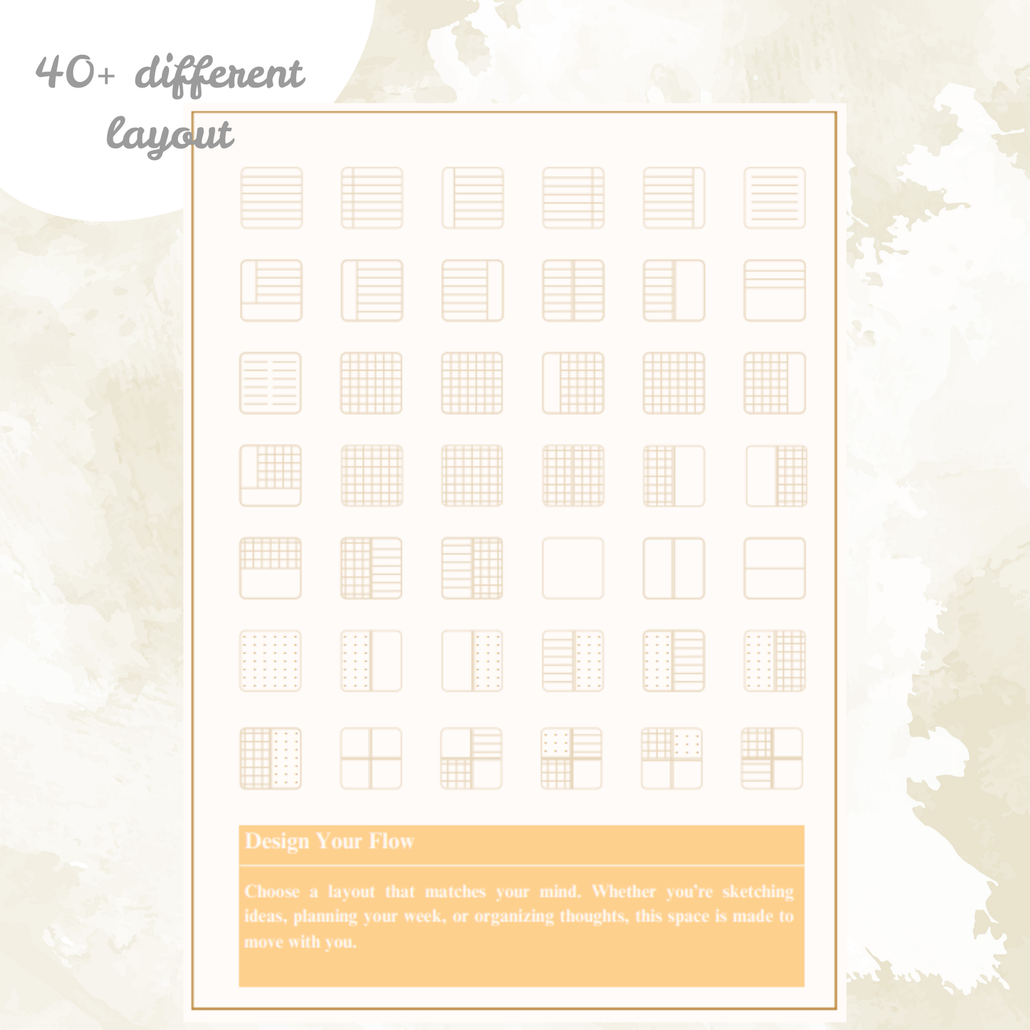 Golden Haze Notebook