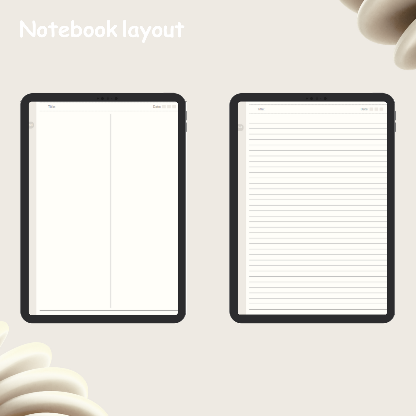 Ash Grey Notebook