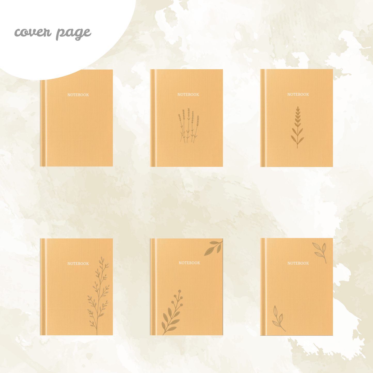 Golden Haze Notebook