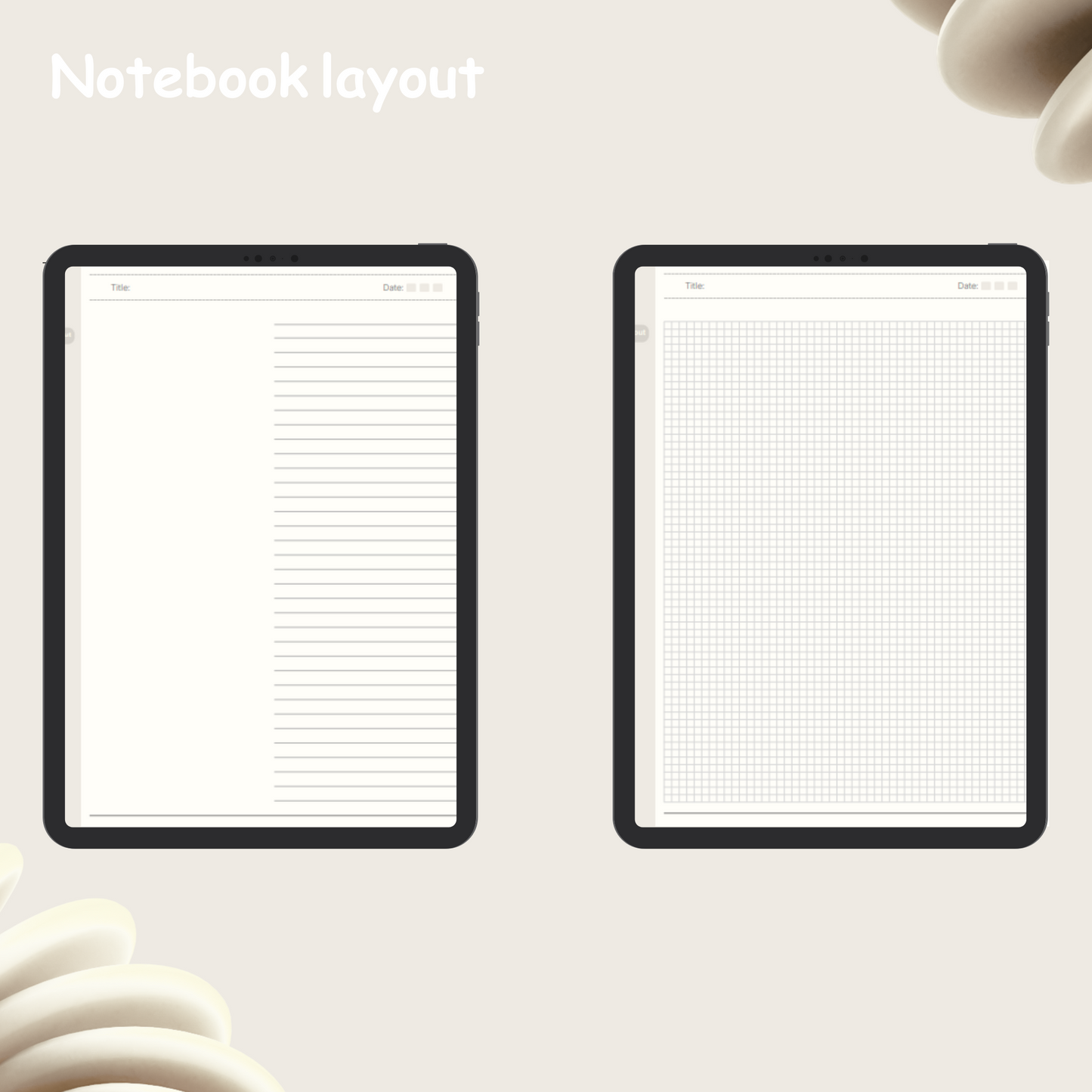 Ash Grey Notebook