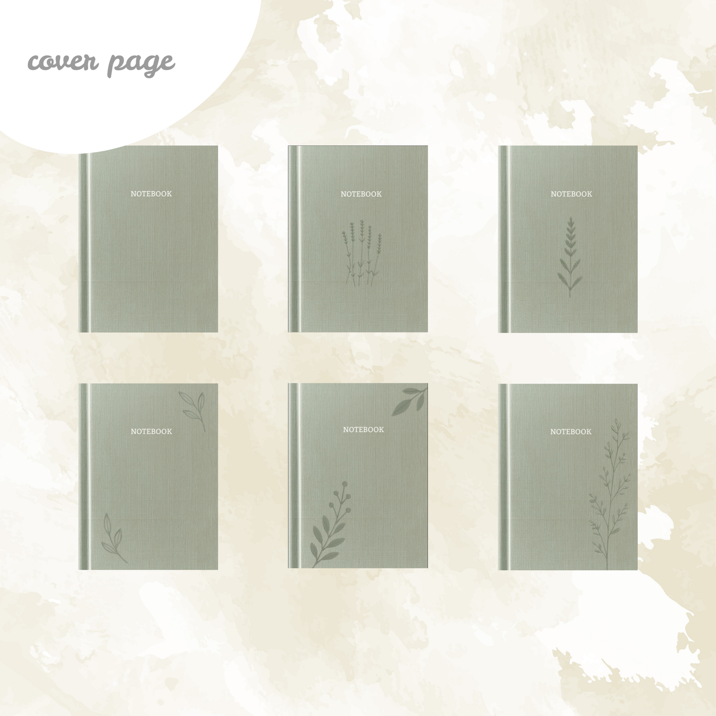 Olive Dusk Notebook