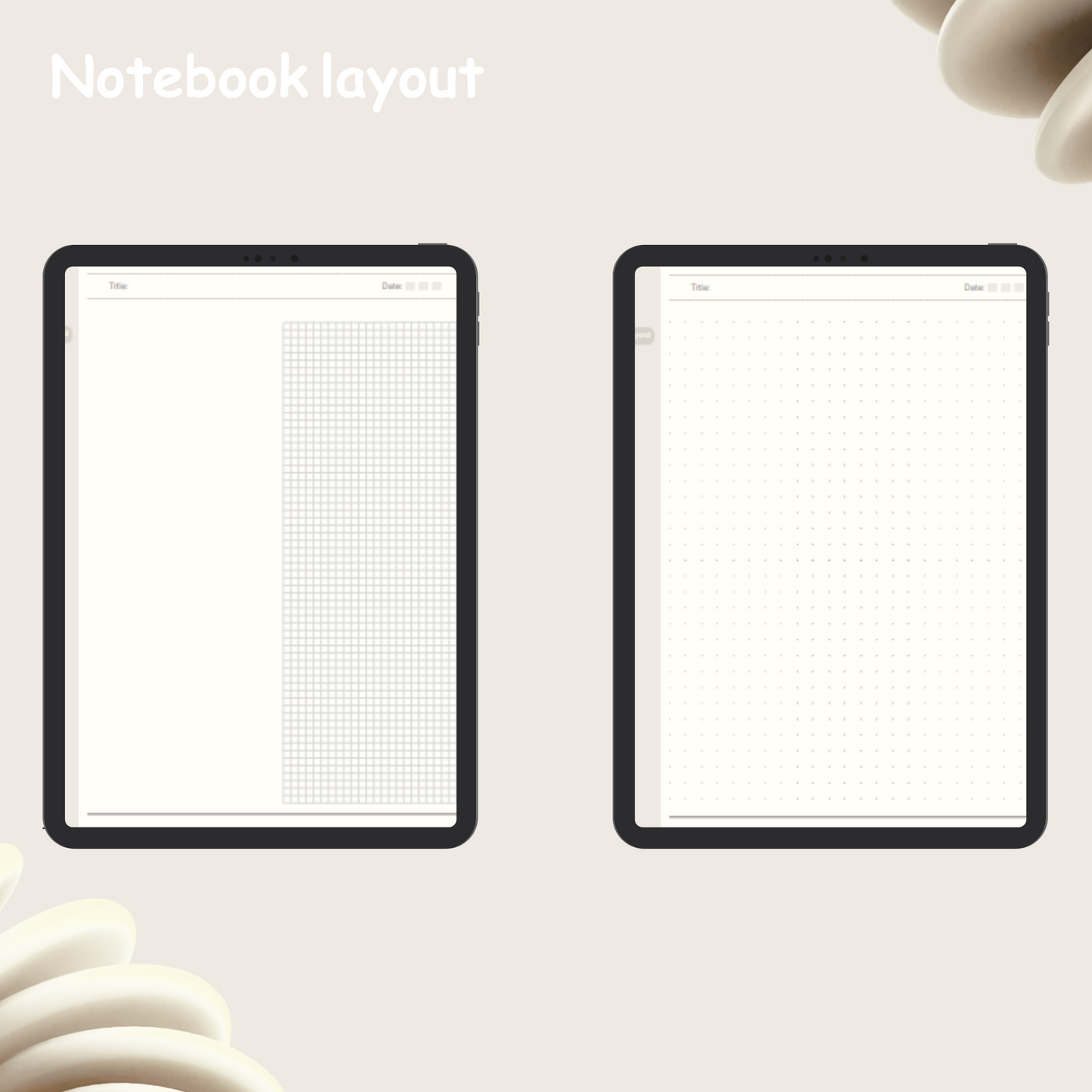 Ash Grey Notebook