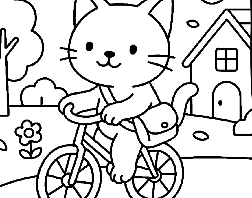 Whimsy Town Cozy Critter Coloring Book With 30 Pages