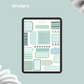 Frosted Aqua Notebook