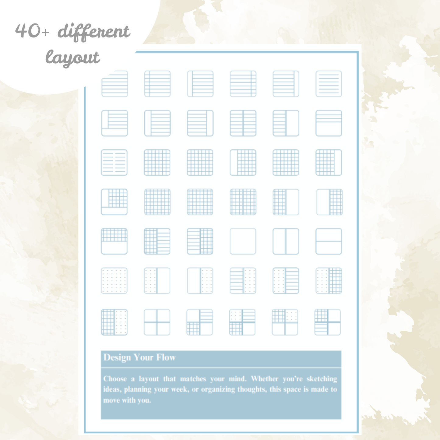 Blue Mist Notebook