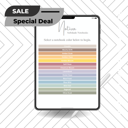 Notiva Softshade Notebooks Bundle