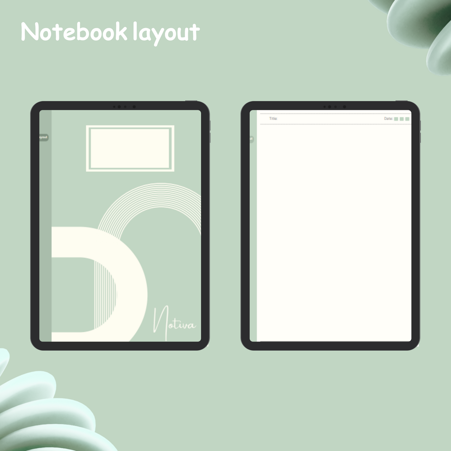 Sage Whisper Notebook