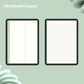 Sage Whisper Notebook