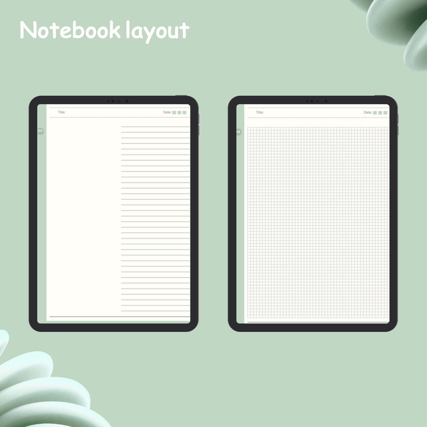 Sage Whisper Notebook