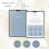 Blue Frost Notebook