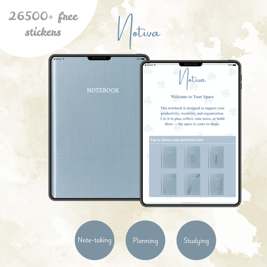Blue Frost Notebook