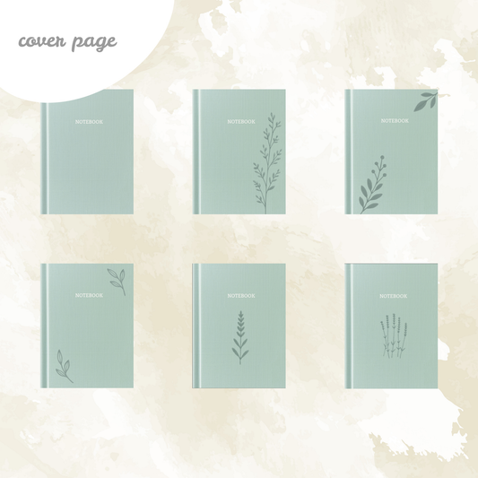 Mint Veil Notebook