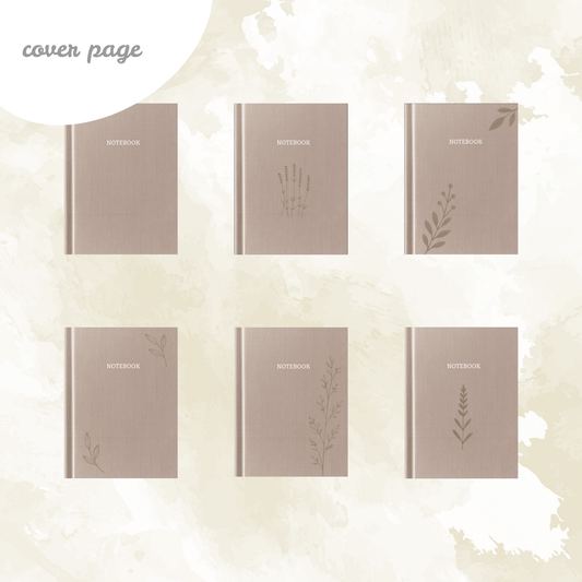 Mocha Drift Notebook