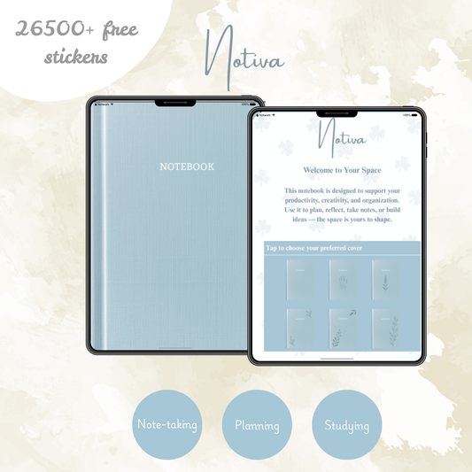 Blue Mist Notebook