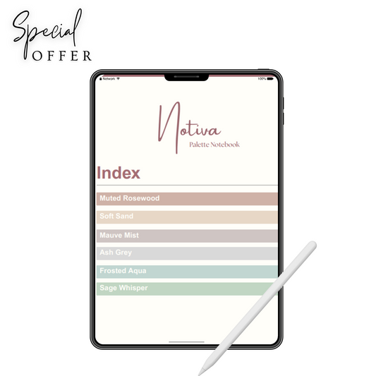 Premium 6-Design Digital Notebook Bundle