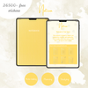 Golden Bloom Notebook