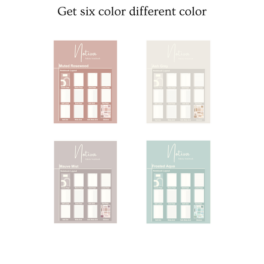 Premium 6-Design Digital Notebook Bundle