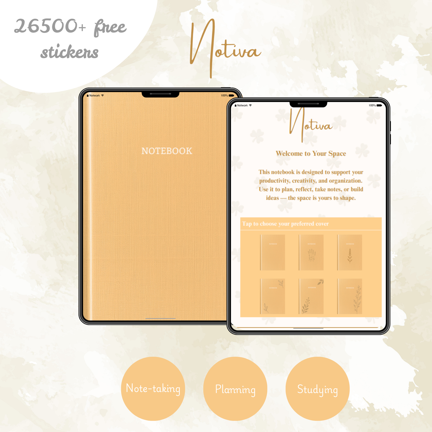 Golden Haze Notebook