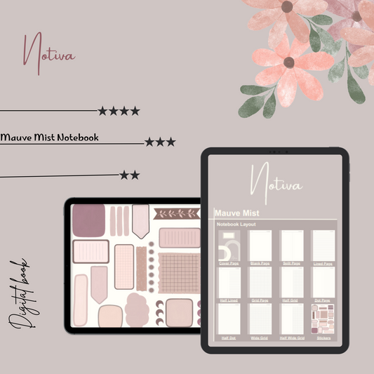 Mauve Mist Notebook