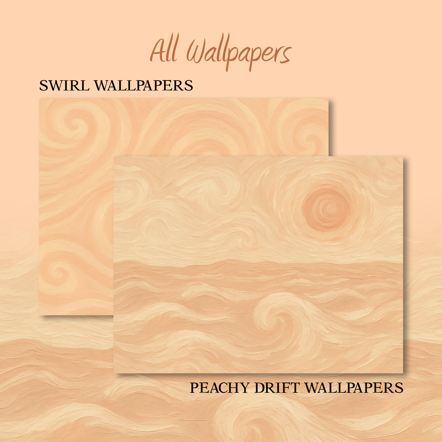 Soft Swirls – Aesthetic Home Screen Set